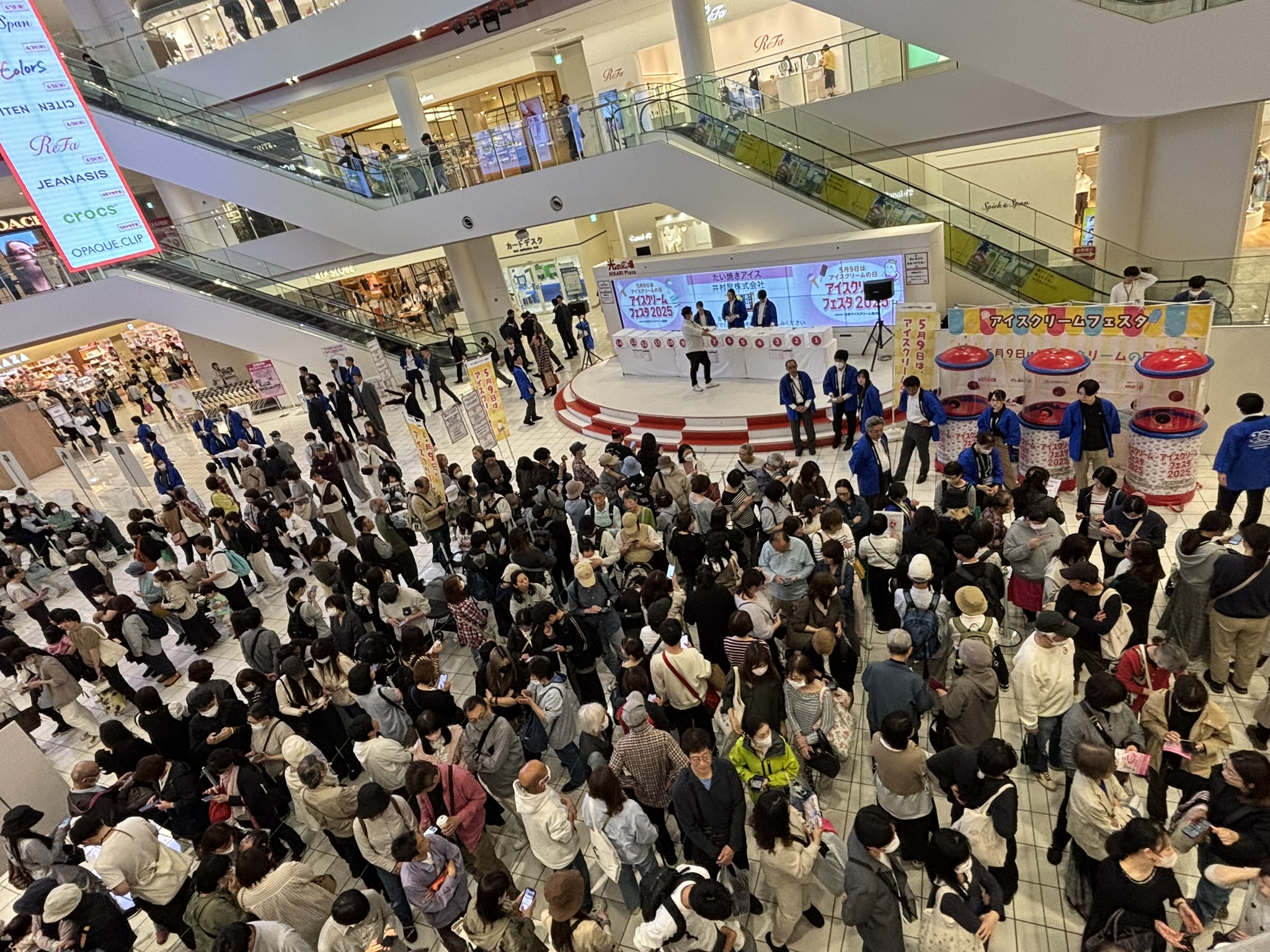 全国各地で多くの方が来場されました。 